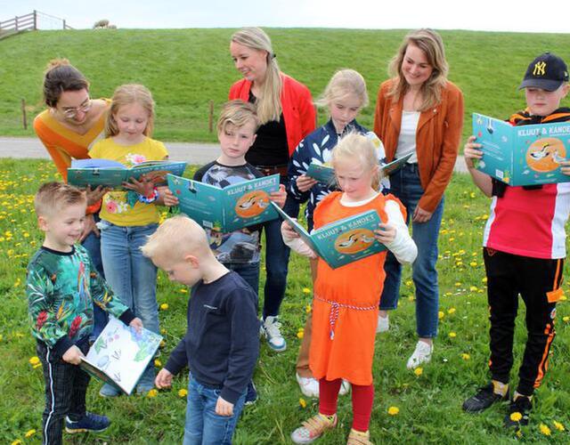 kluut en kanoet eb en vloed waddenzee kinderboek kinderen zeedijk boek