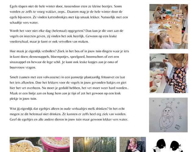 Creatieve Egelvriendjes egel tekening kleurplaat egels bloem kleuren voorbeeld opdrachten tips