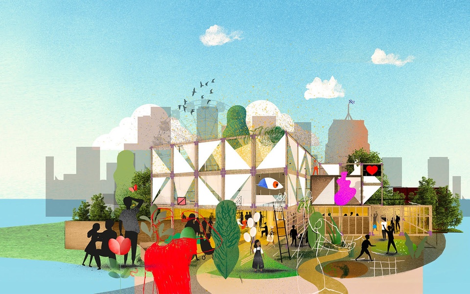 Arcadia Doe Mee DWAAN sessie artist impression open programma 