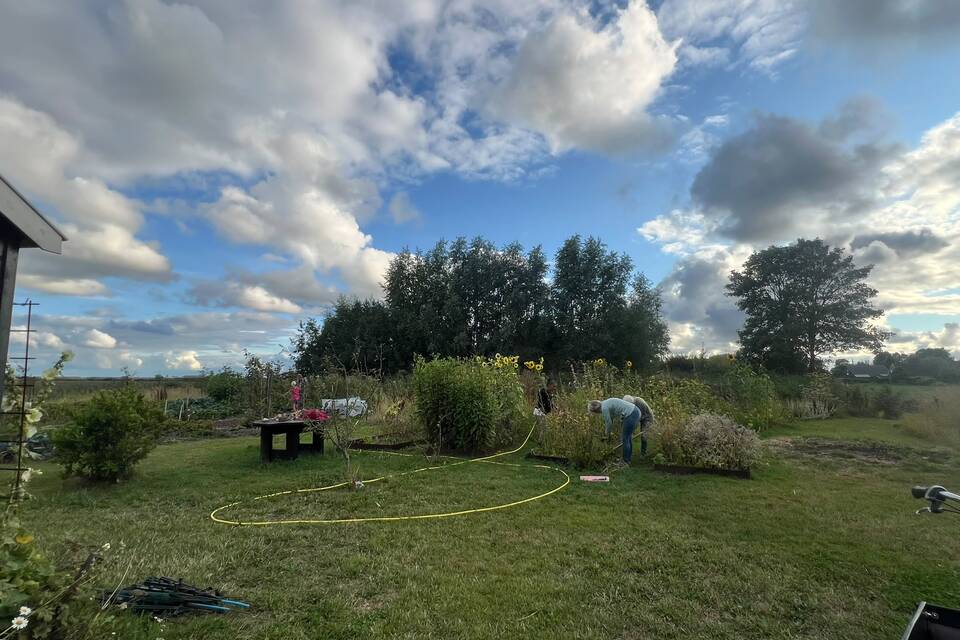 Vanavond met Haye op de dorpstuin ‧ 17-08-2026