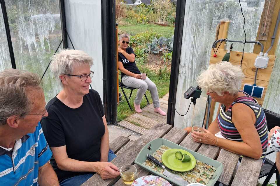 Vanmiddag met Pieter op de dorpstuin ‧ 27-08-2026